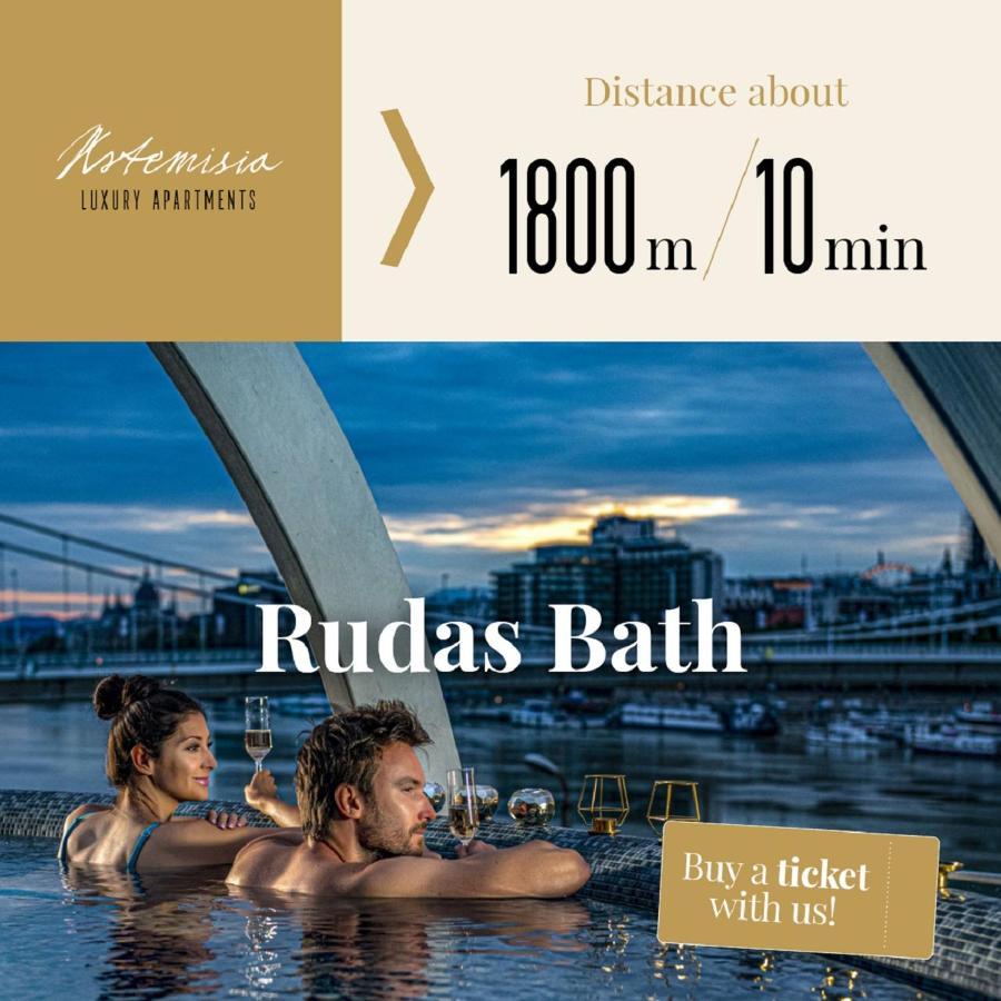 Artemisia Luxury Apartments Balcony Budapest Luaran gambar