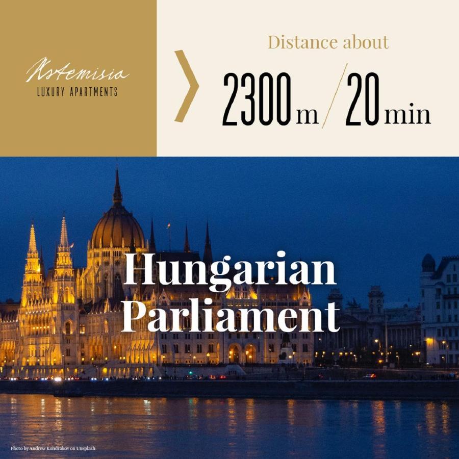 Artemisia Luxury Apartments Balcony Budapest Luaran gambar