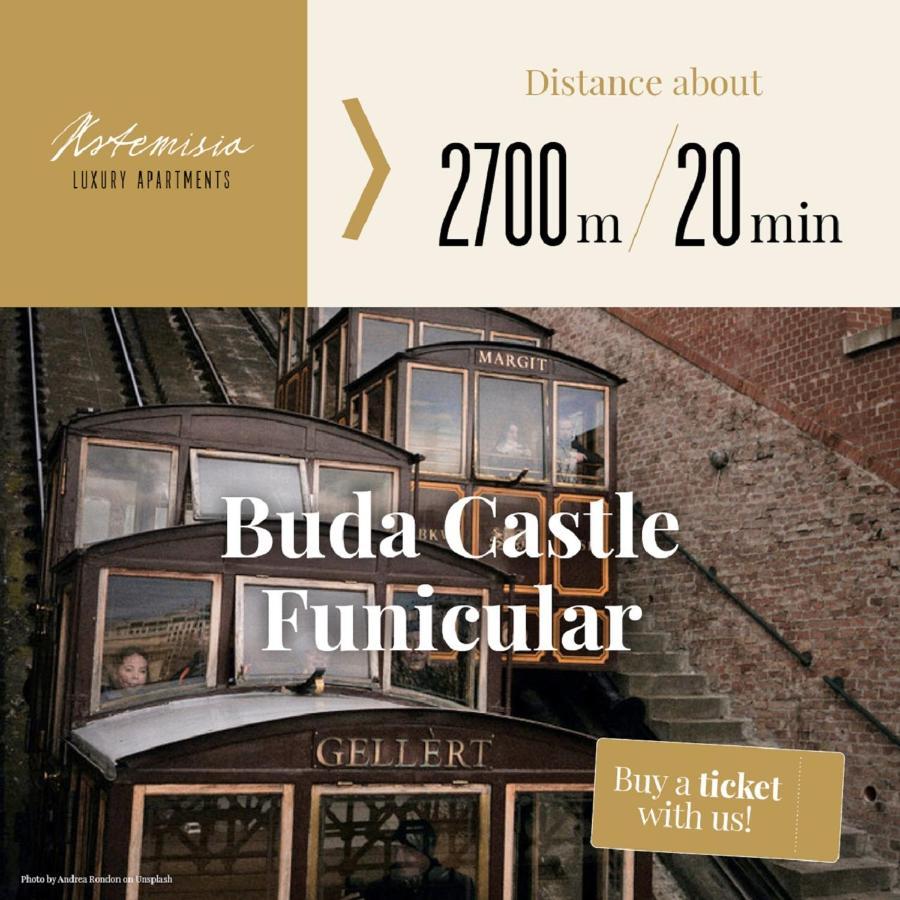 Artemisia Luxury Apartments Balcony Budapest Luaran gambar