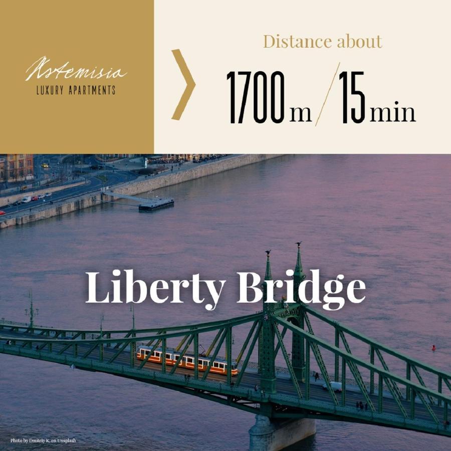 Artemisia Luxury Apartments Balcony Budapest Luaran gambar