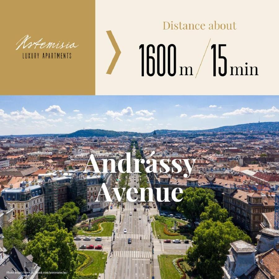 Artemisia Luxury Apartments Balcony Budapest Luaran gambar