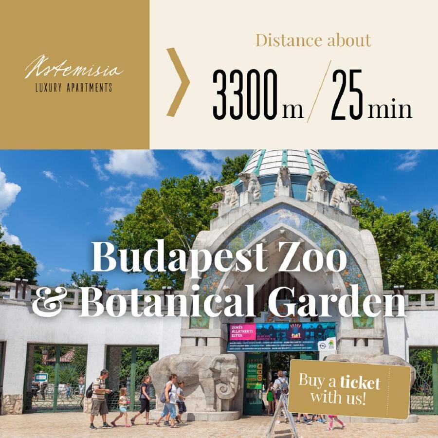 Artemisia Luxury Apartments Balcony Budapest Luaran gambar