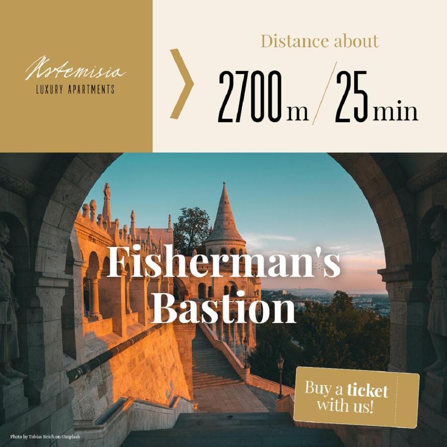 Artemisia Luxury Apartments Balcony Budapest Luaran gambar